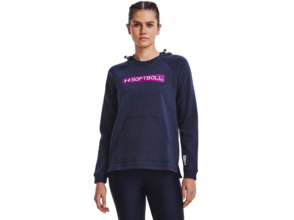 Under Armour Women's UA Softball Hoodie - Ultra-Soft Cotton Blend Fleece