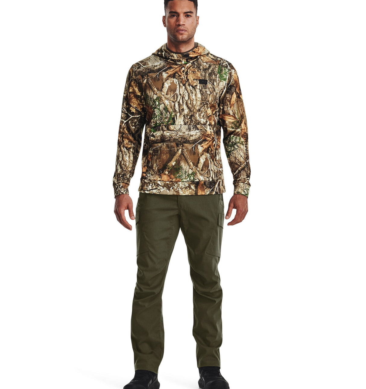 Under Armour Mens UA Expanse Camo Kangzip Hoodie - Water Repellent