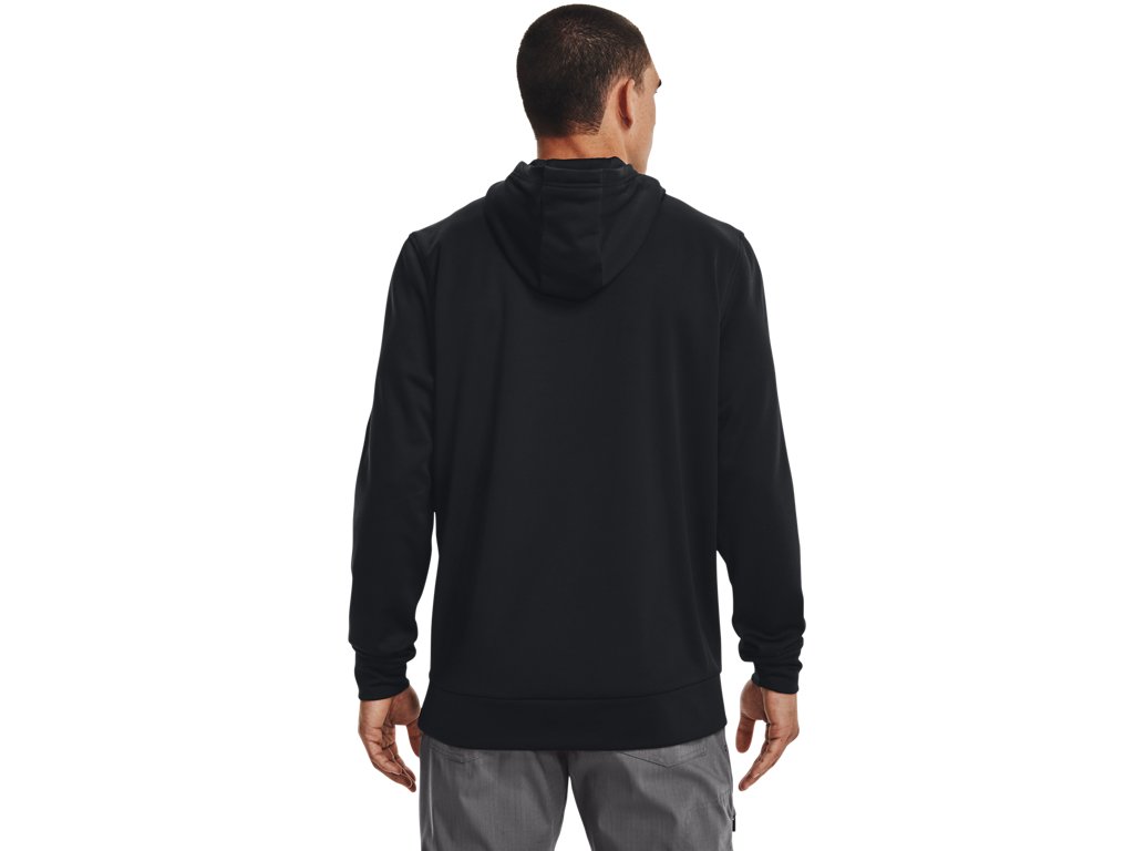 Under Armour Mens Armour Fleece Hunt Logo Hoodie - Breathable and Warm