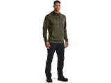 Under Armour Mens Armour Fleece Hunt Logo Hoodie - Breathable and Warm