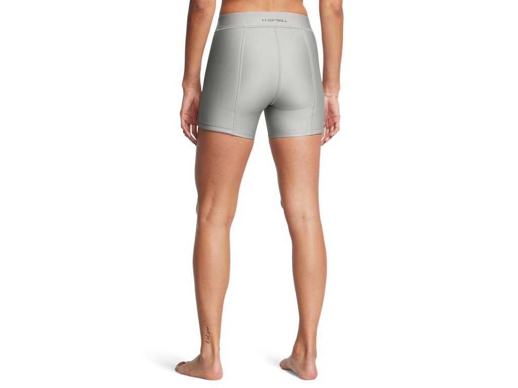 Under Armour Women's Utility Slider Shorts - Super-Light HeatGear Fabric