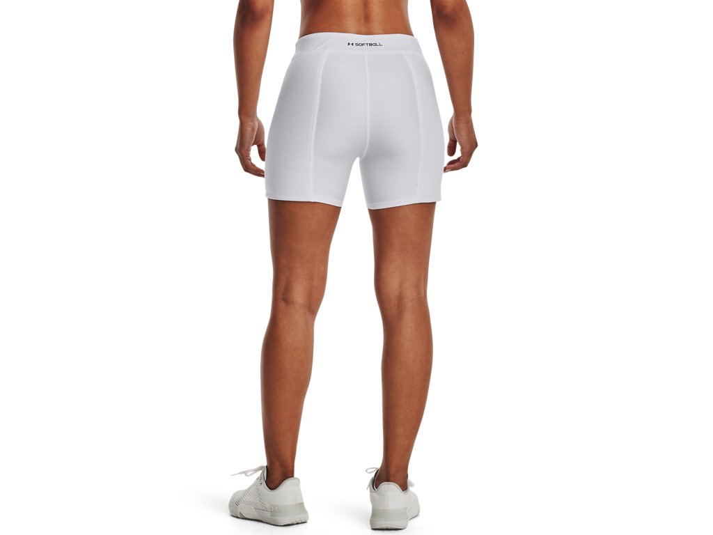 Under Armour Women's Utility Slider Shorts - Super-Light HeatGear Fabric