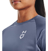 Under Armour Womens Utility Waffle Crew Pullover - Customizable Sleeves