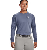 Under Armour Womens Utility Waffle Crew Pullover - Customizable Sleeves