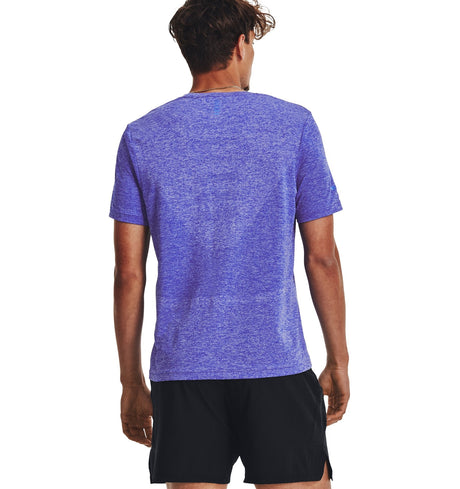 Under Armour Mens UA Seamless Stride Short Sleeve Shirt - Engineered Mesh Ventilation