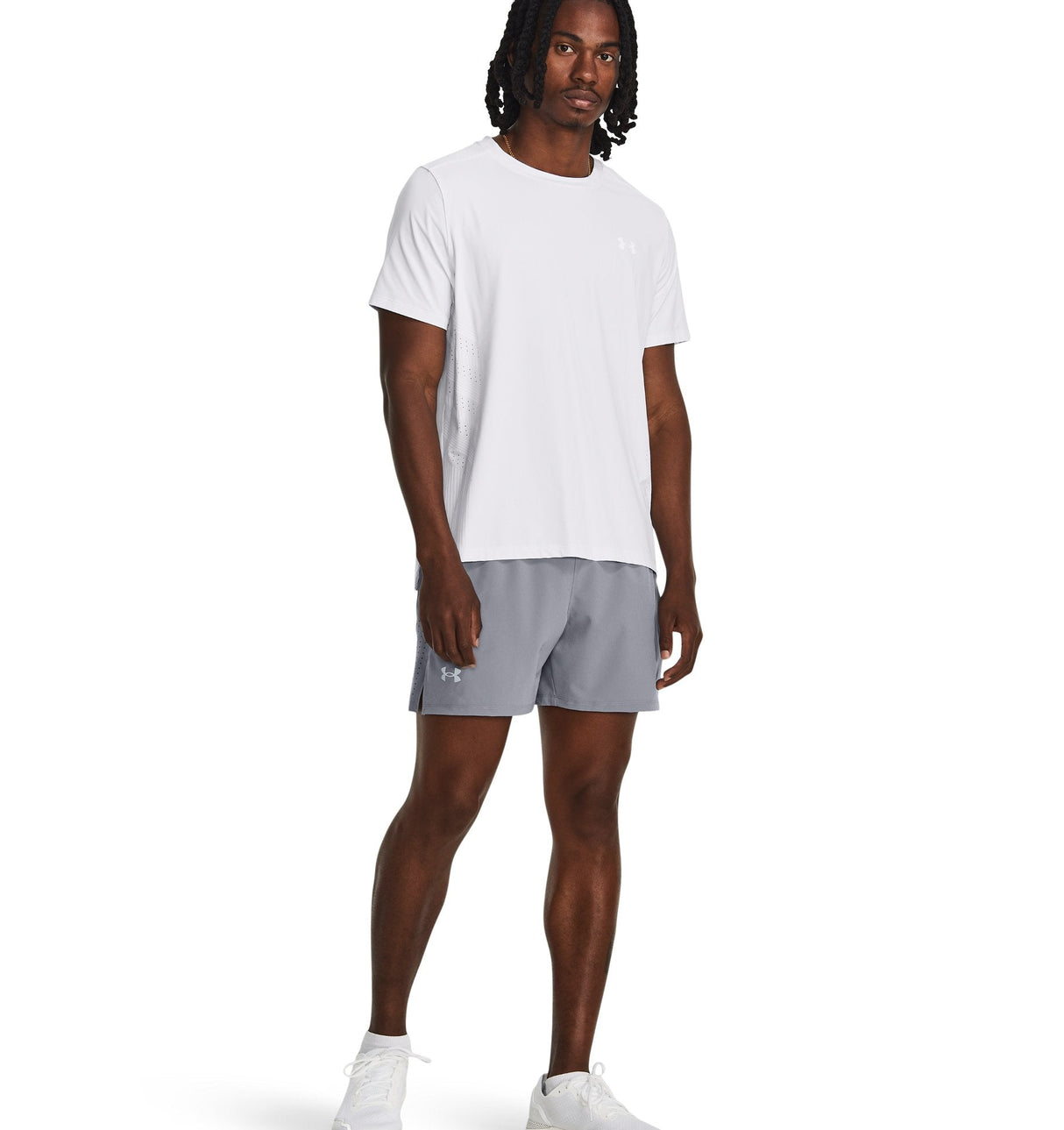 Under Armour Mens UA Launch Elite 5in Shorts - Ultra-Light and Stretch-Woven Fabric