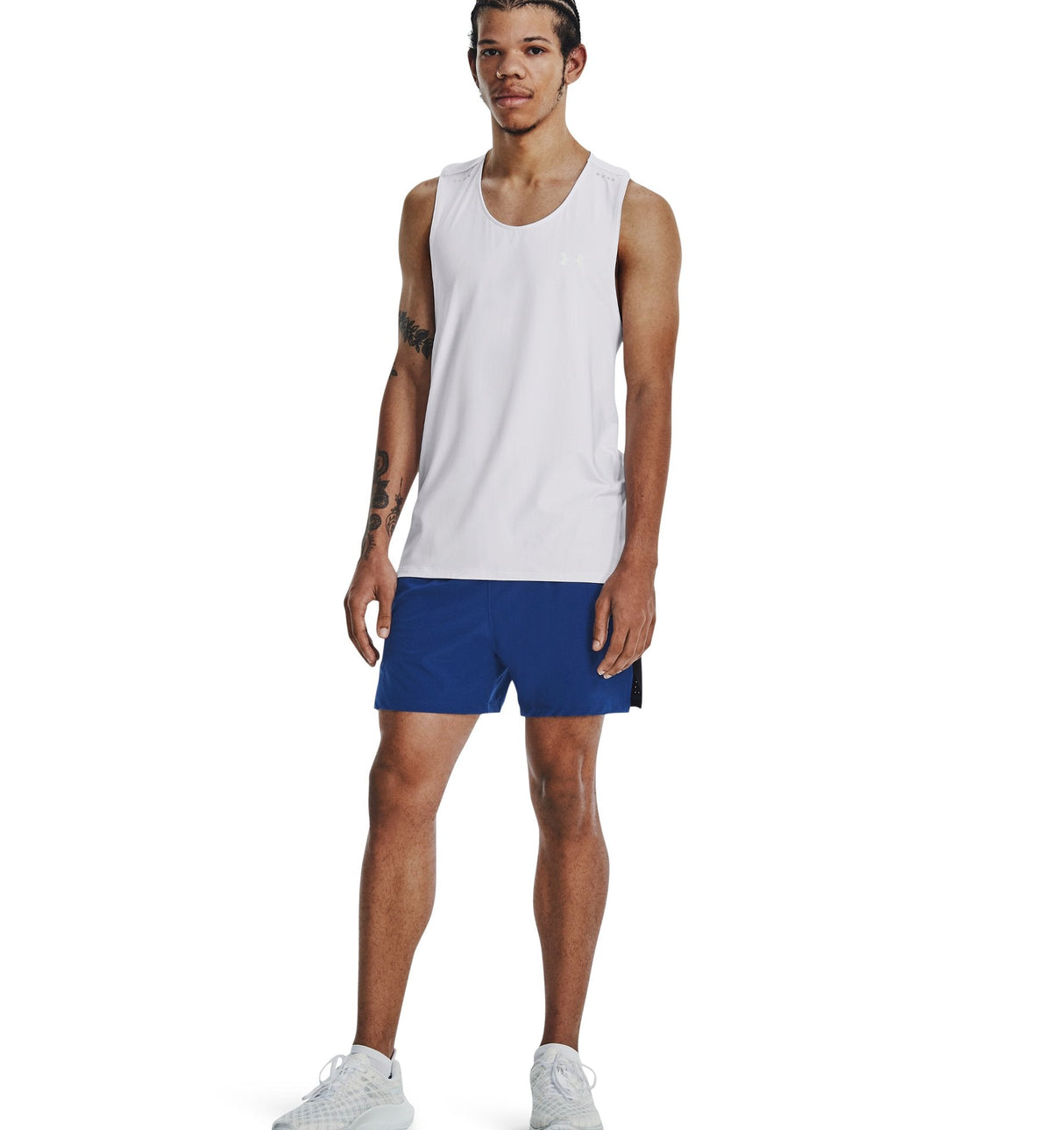 Under Armour Mens UA Launch Elite 5in Shorts - Ultra-Light and Stretch-Woven Fabric