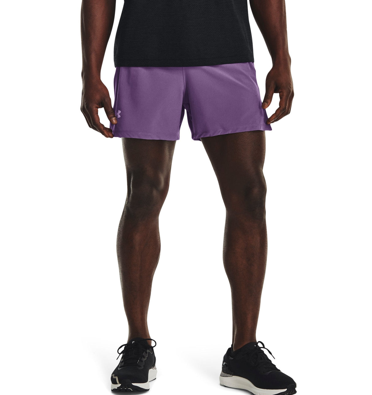 Under Armour Mens UA Launch Elite 5in Shorts - Ultra-Light and Stretch-Woven Fabric