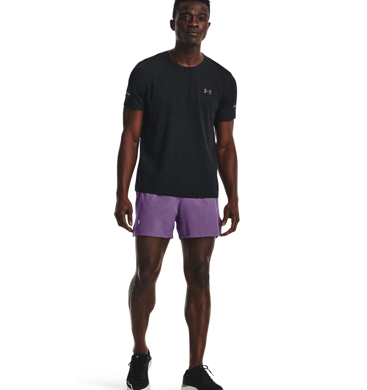 Under Armour Mens UA Launch Elite 5in Shorts - Ultra-Light and Stretch-Woven Fabric