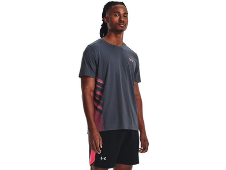 Under Armour Men's Launch Elite Graphic Short Sleeve Shirt - Iso-Chill Fabric Feature