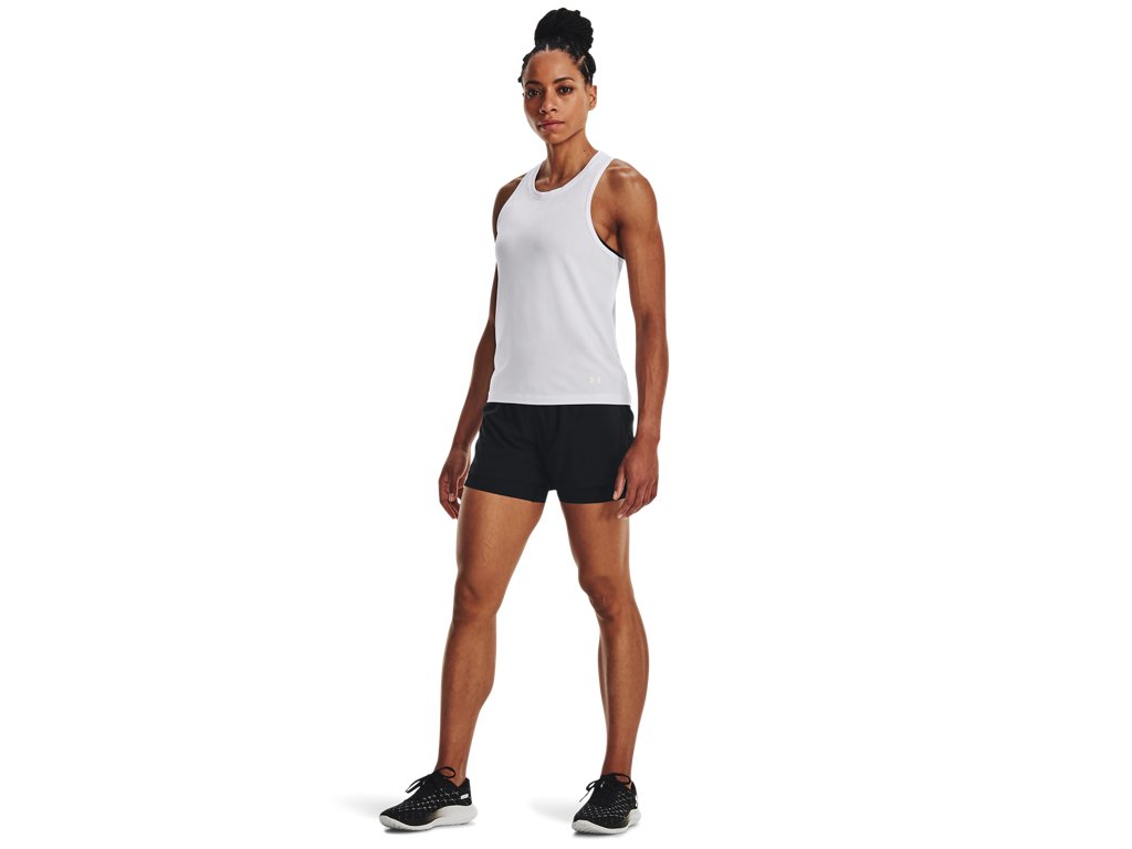 Under Armour Women's UA Run Stamina 2-in-1 Shorts - Iso-Chill Compression Technology