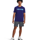 Under Armour Unisex Camo Chest Stripe Graphic T-Shirt - Quick-Drying Apparel