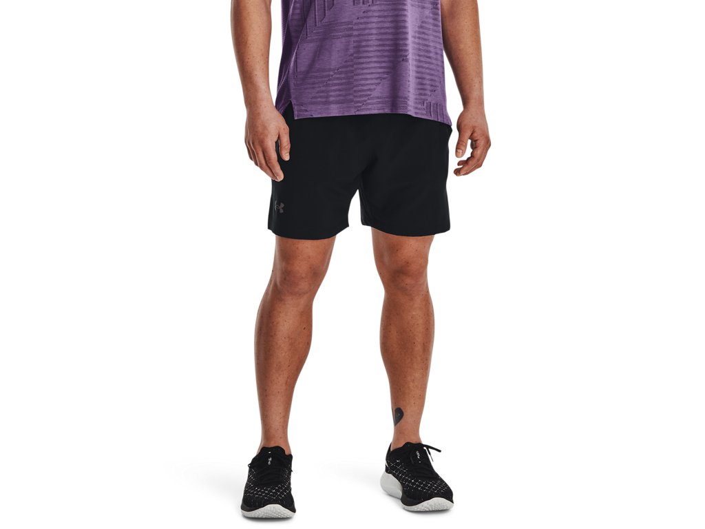 Under Armour Mens UA Launch Elite 2-in-1 7'' Shorts - Built-in Iso-Chill Mesh Compression Shorts