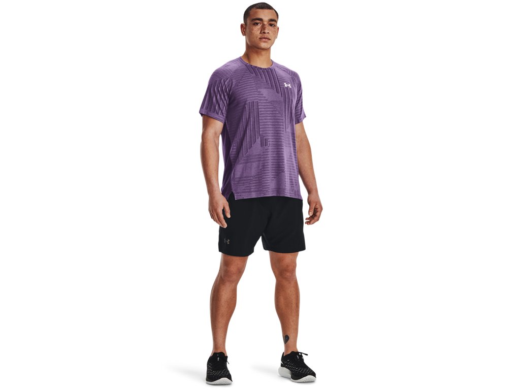 Under Armour Mens UA Launch Elite 2-in-1 7'' Shorts - Built-in Iso-Chill Mesh Compression Shorts
