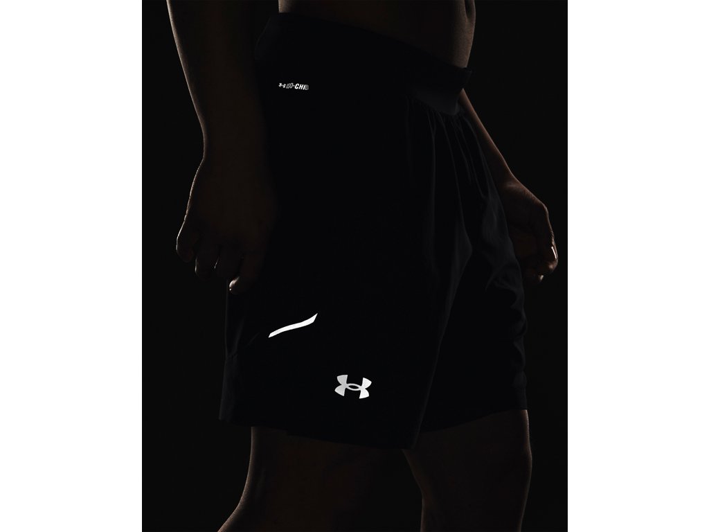 Under Armour Mens UA Launch Elite 2-in-1 7'' Shorts - Built-in Iso-Chill Mesh Compression Shorts