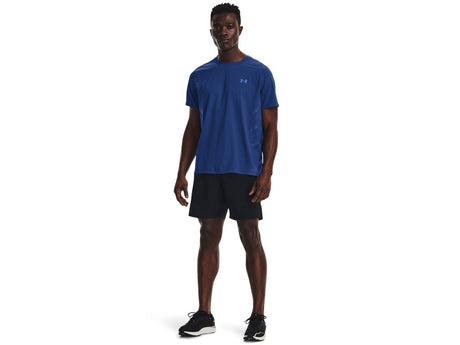 Under Armour Mens UA Launch Elite 2-in-1 7'' Shorts - Built-in Iso-Chill Mesh Compression Shorts