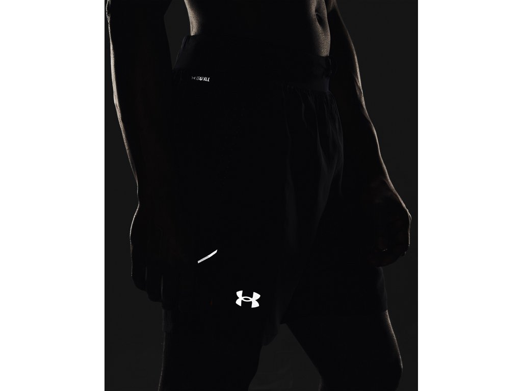 Under Armour Mens UA Launch Elite 2-in-1 7'' Shorts - Built-in Iso-Chill Mesh Compression Shorts