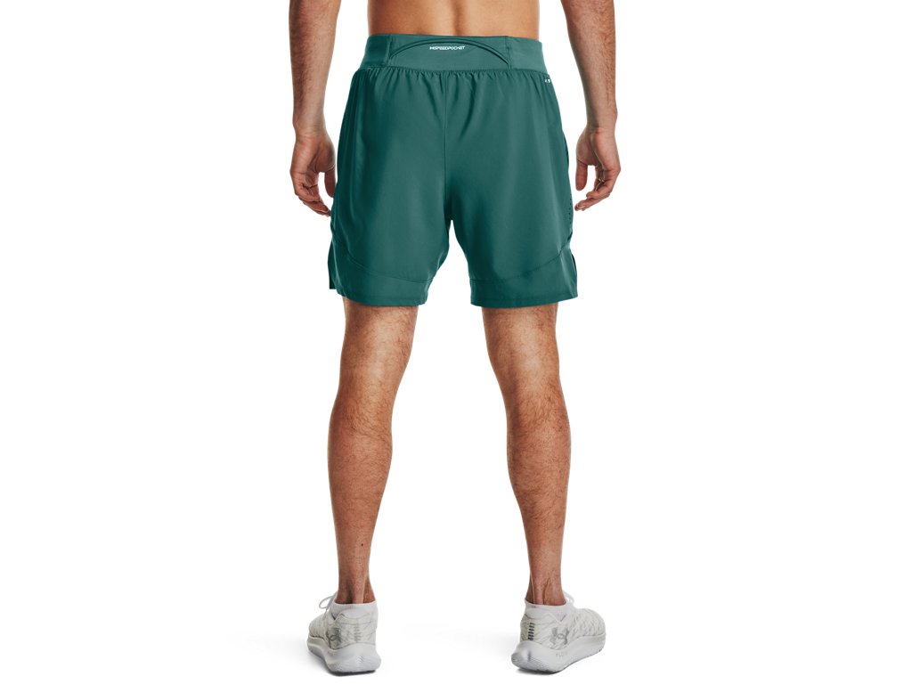 Under Armour Mens UA Launch Elite 2-in-1 7'' Shorts - Built-in Iso-Chill Mesh Compression Shorts