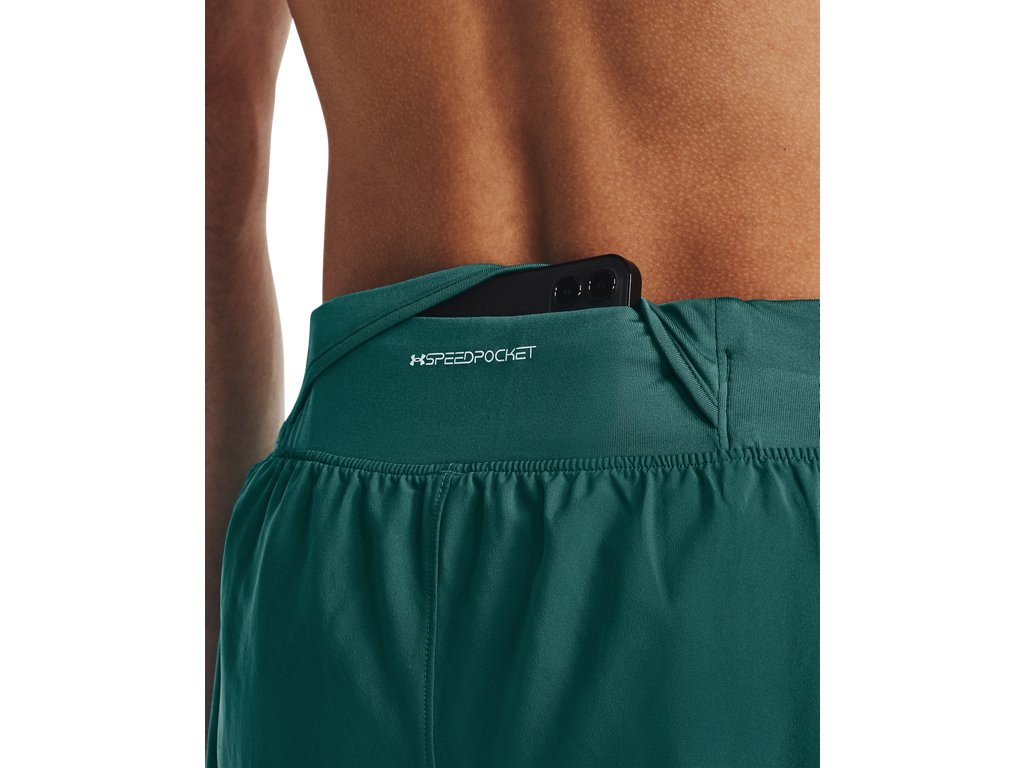 Under Armour Mens UA Launch Elite 2-in-1 7'' Shorts - Built-in Iso-Chill Mesh Compression Shorts