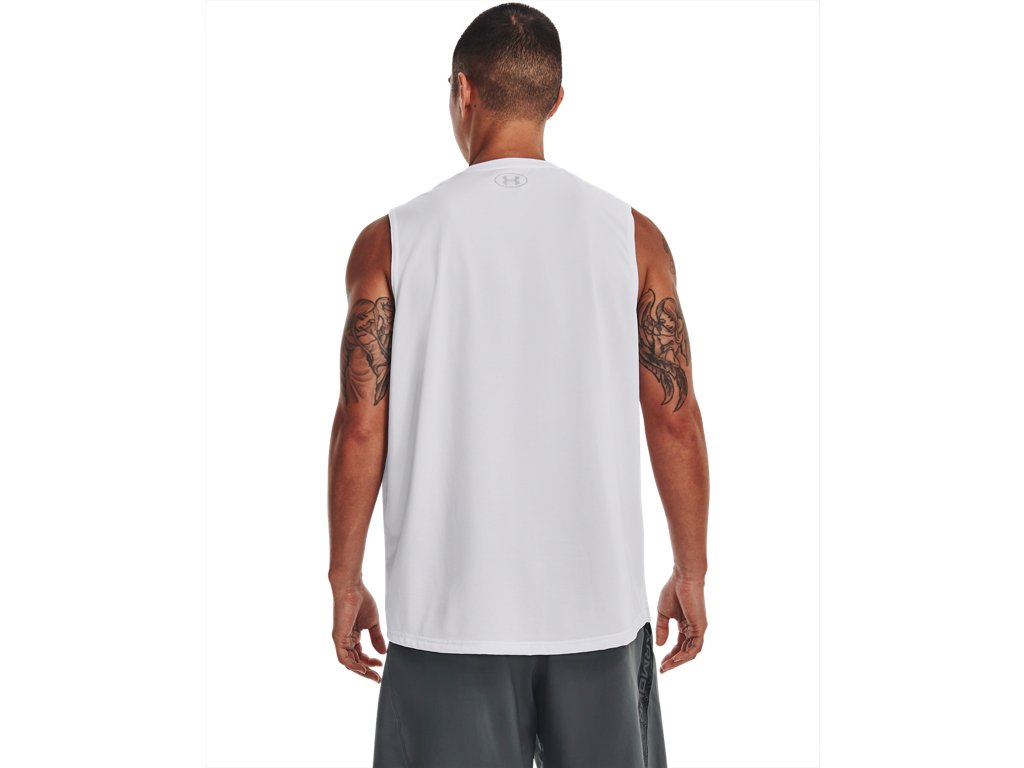Under Armour Mens UA Tech Team Sleeveless Shirt - Quick-Drying and Ultra-Soft