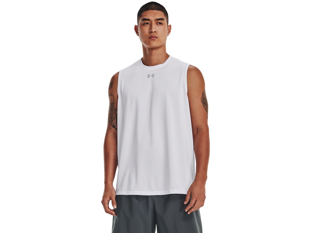 Under Armour Mens UA Tech Team Sleeveless Shirt - Quick-Drying and Ultra-Soft