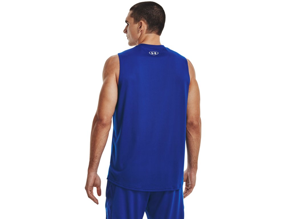 Under Armour Mens UA Tech Team Sleeveless Shirt - Quick-Drying and Ultra-Soft