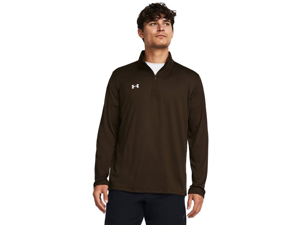 Under Armour Mens UA Tech Team Quarter Zip - Quick-Drying and Ultra-Soft