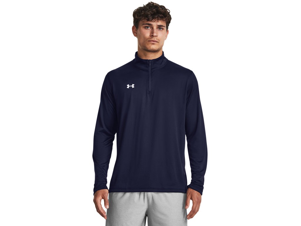 Under Armour Mens UA Tech Team Quarter Zip - Quick-Drying and Ultra-Soft
