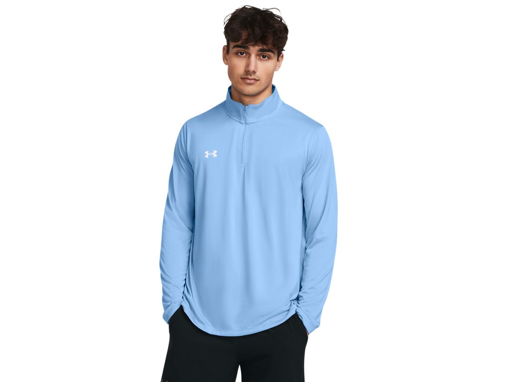 Under Armour Mens UA Tech Team Quarter Zip - Quick-Drying and Ultra-Soft