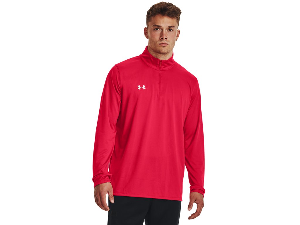 Under Armour Mens UA Tech Team Quarter Zip - Quick-Drying and Ultra-Soft