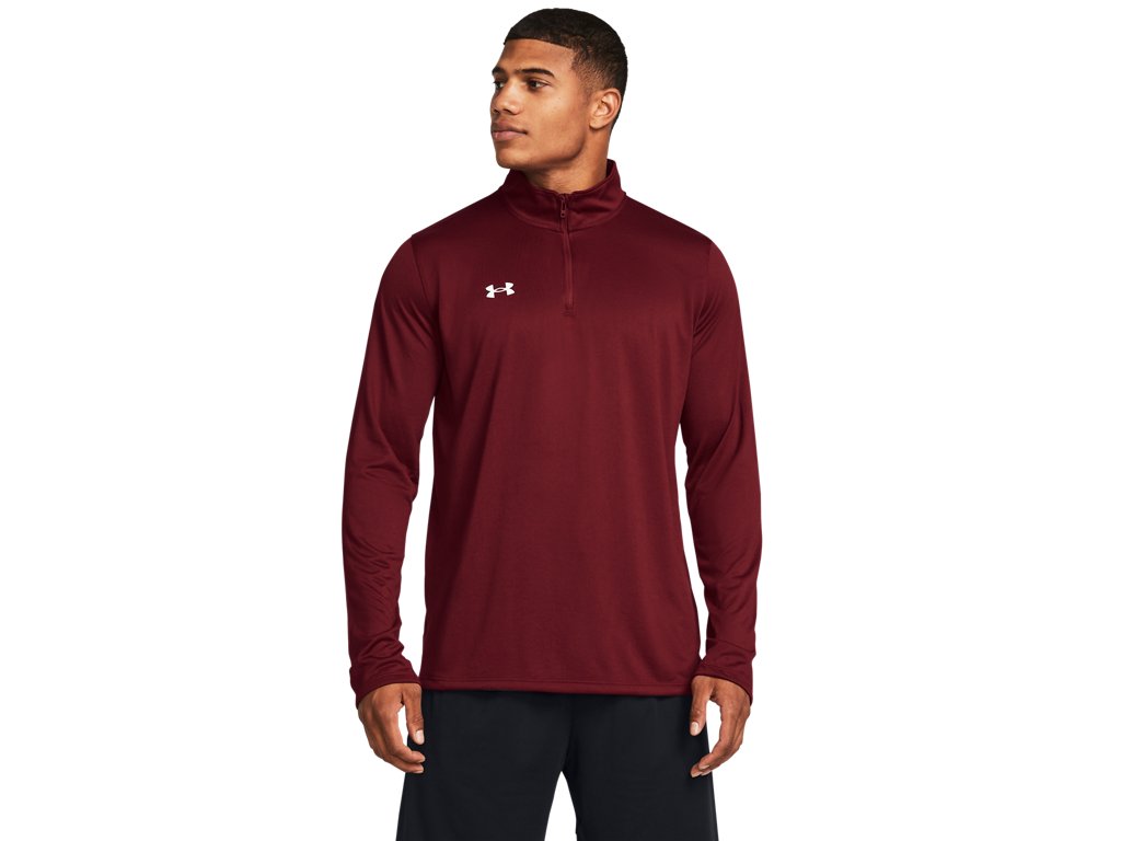 Under Armour Mens UA Tech Team Quarter Zip - Quick-Drying and Ultra-Soft