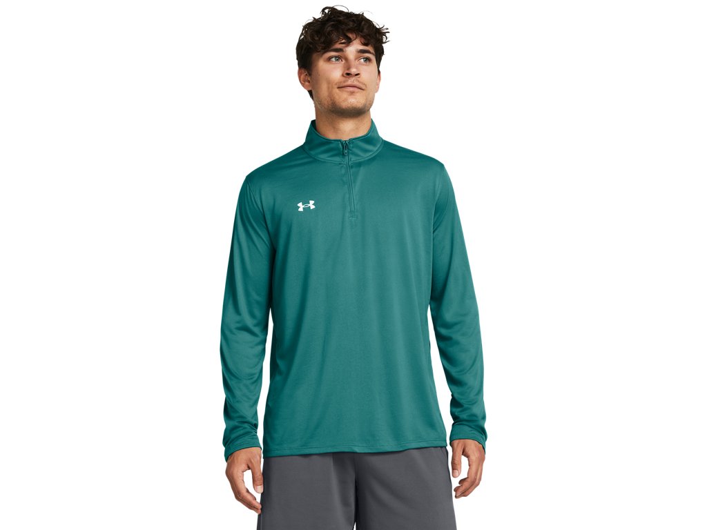 Under Armour Mens UA Tech Team Quarter Zip - Quick-Drying and Ultra-Soft