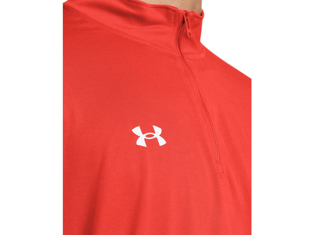 Under Armour Mens UA Tech Team Quarter Zip - Quick-Drying and Ultra-Soft