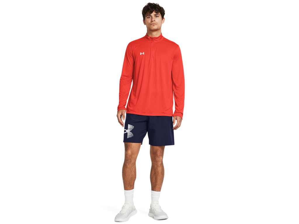 Under Armour Mens UA Tech Team Quarter Zip - Quick-Drying and Ultra-Soft