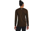Under Armour Womens Tech Team Long Sleeve Shirt - Quick-Drying and Ultra-Soft
