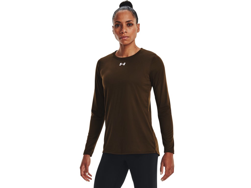 Under Armour Womens Tech Team Long Sleeve Shirt - Quick-Drying and Ultra-Soft