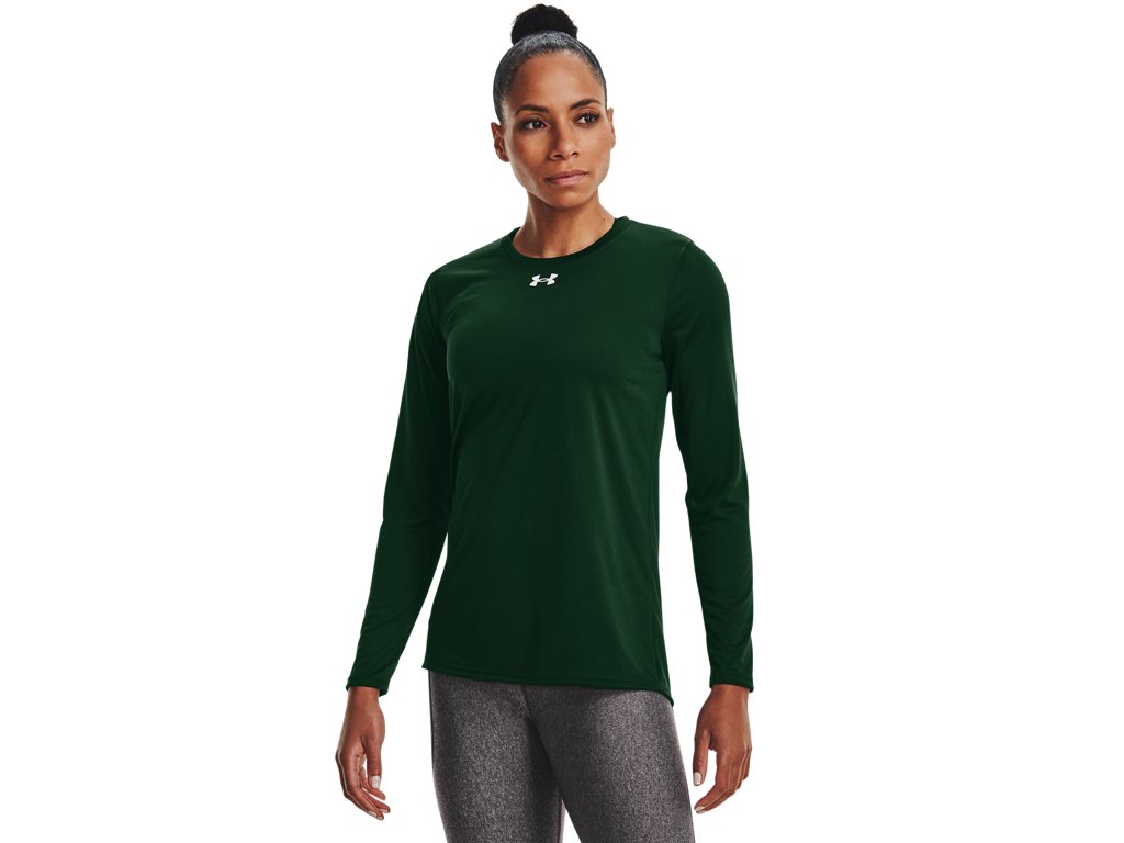 Under Armour Womens Tech Team Long Sleeve Shirt - Quick-Drying and Ultra-Soft