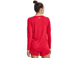 Under Armour Womens Tech Team Long Sleeve Shirt - Quick-Drying and Ultra-Soft