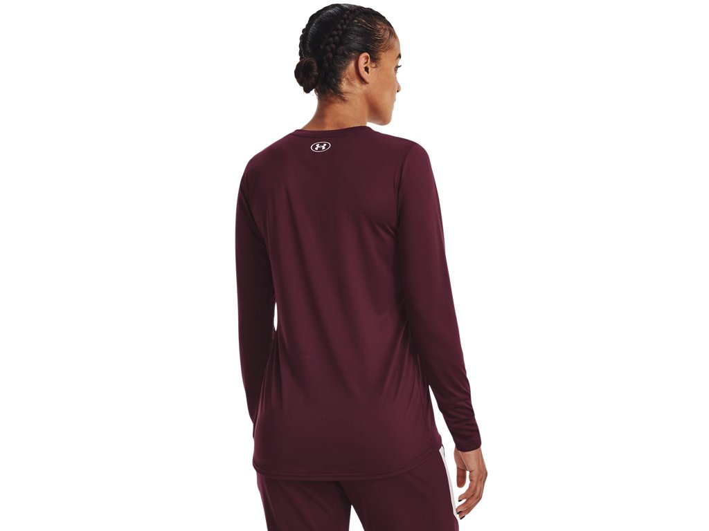 Under Armour Womens Tech Team Long Sleeve Shirt - Quick-Drying and Ultra-Soft