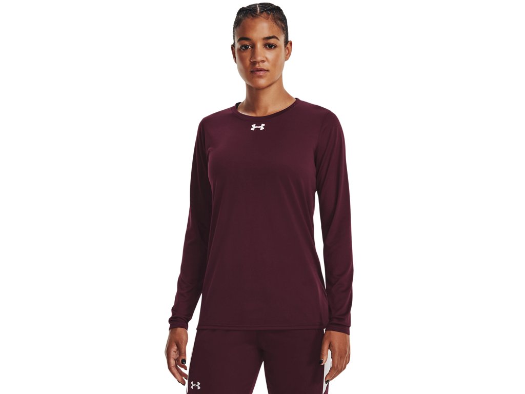 Under Armour Womens Tech Team Long Sleeve Shirt - Quick-Drying and Ultra-Soft