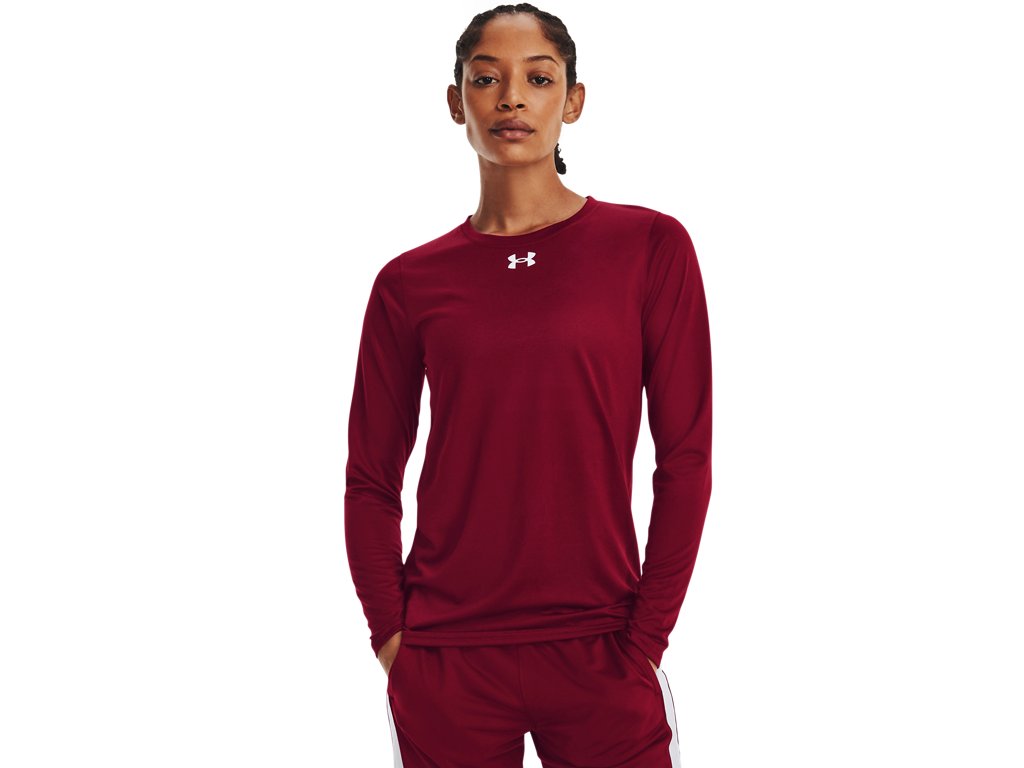 Under Armour Womens Tech Team Long Sleeve Shirt - Quick-Drying and Ultra-Soft