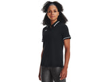 Under Armour Womens Team Tipped Polo - Breathable and Lightweight