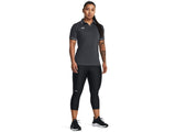 Under Armour Womens Team Tipped Polo - Breathable and Lightweight