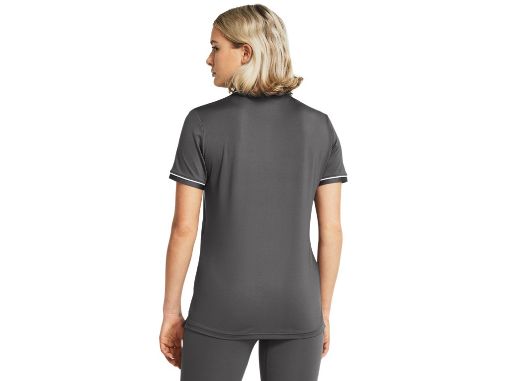 Under Armour Womens Team Tipped Polo - Breathable and Lightweight