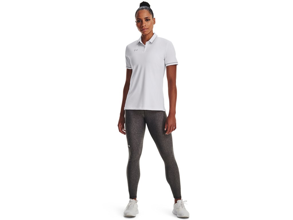 Under Armour Womens Team Tipped Polo - Breathable and Lightweight