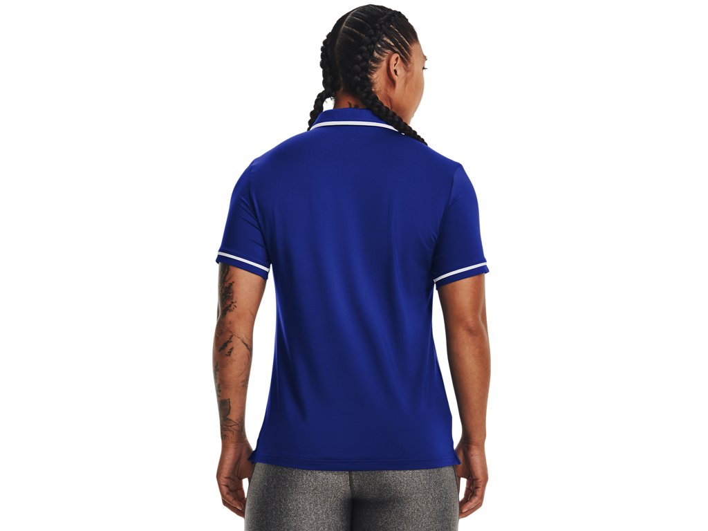 Under Armour Womens Team Tipped Polo - Breathable and Lightweight