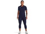 Under Armour Womens Team Tipped Polo - Breathable and Lightweight