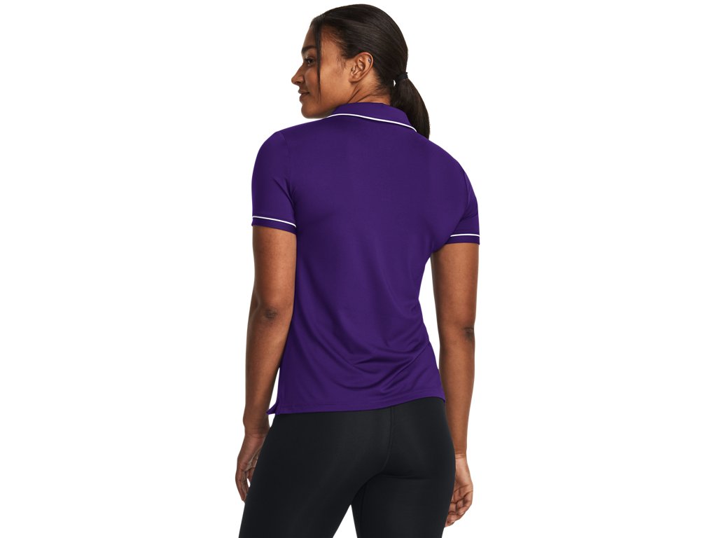 Under Armour Womens Team Tipped Polo - Breathable and Lightweight