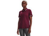 Under Armour Womens Team Tipped Polo - Breathable and Lightweight
