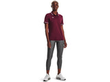 Under Armour Womens Team Tipped Polo - Breathable and Lightweight